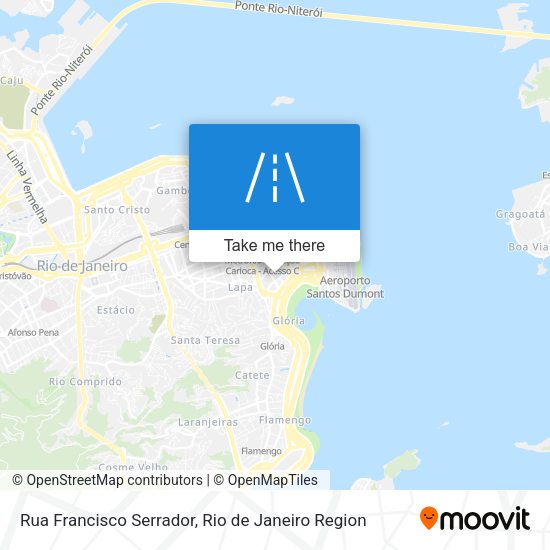 Rua Francisco Serrador map