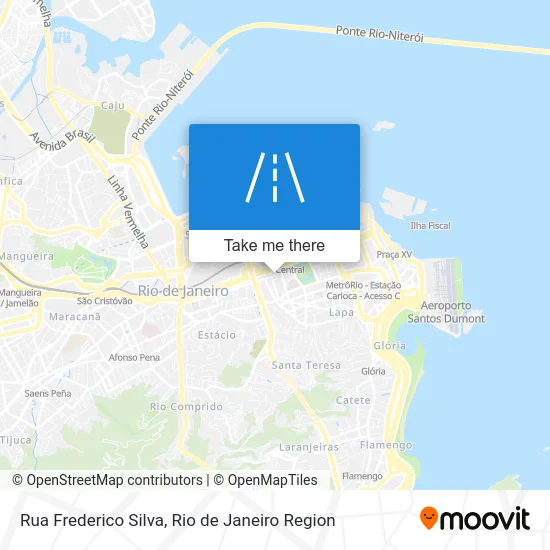 Rua Frederico Silva map
