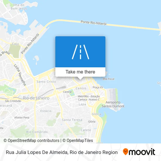 Rua Julia Lopes De Almeida map