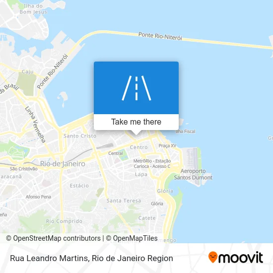 Rua Leandro Martins map