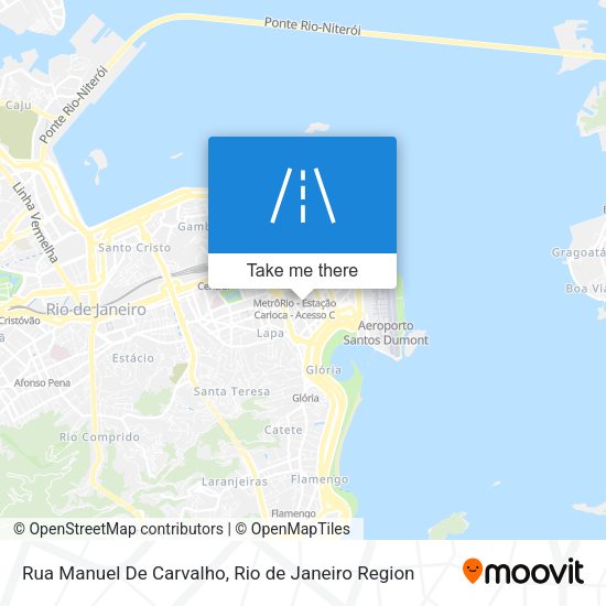 Rua Manuel De Carvalho map