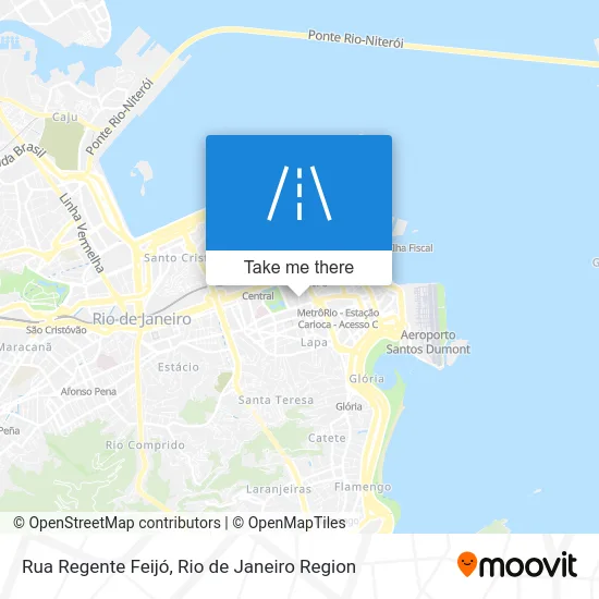 Rua Regente Feijó map