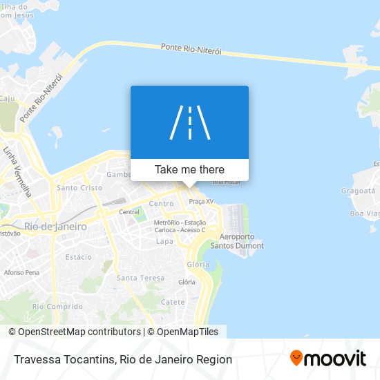 Mapa Travessa Tocantins