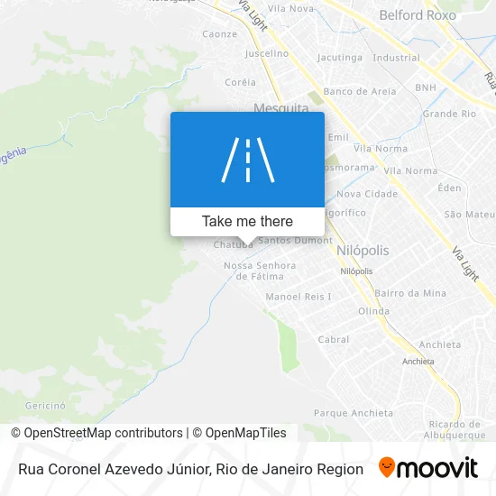 Rua Coronel Azevedo Júnior map