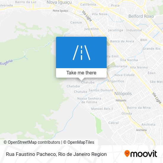 Rua Faustino Pacheco map