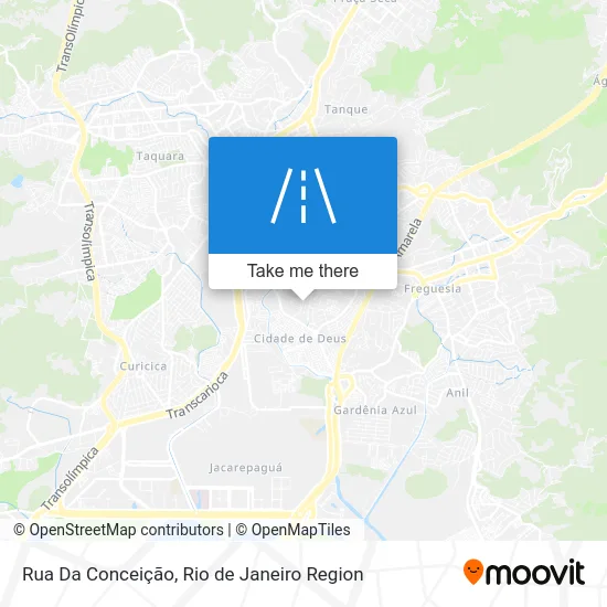 Rua Da Conceição map