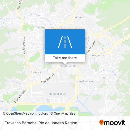 Travessa Barnabé map