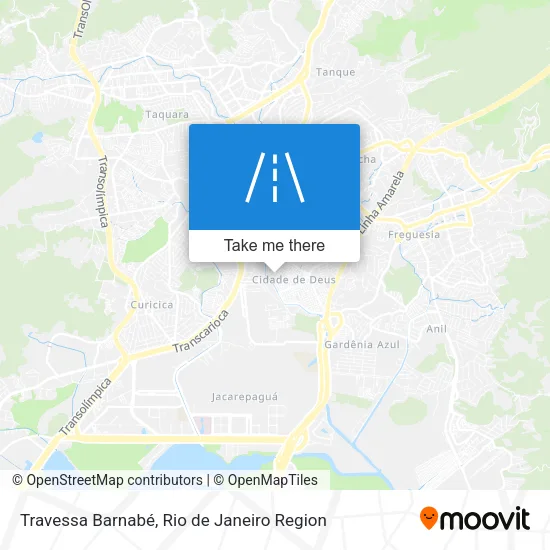 Travessa Barnabé map