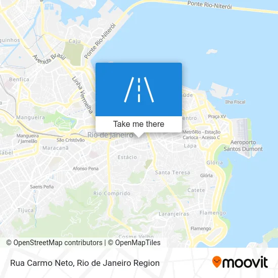Rua Carmo Neto map