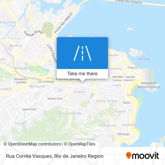 Rua Corrêa Vasques map