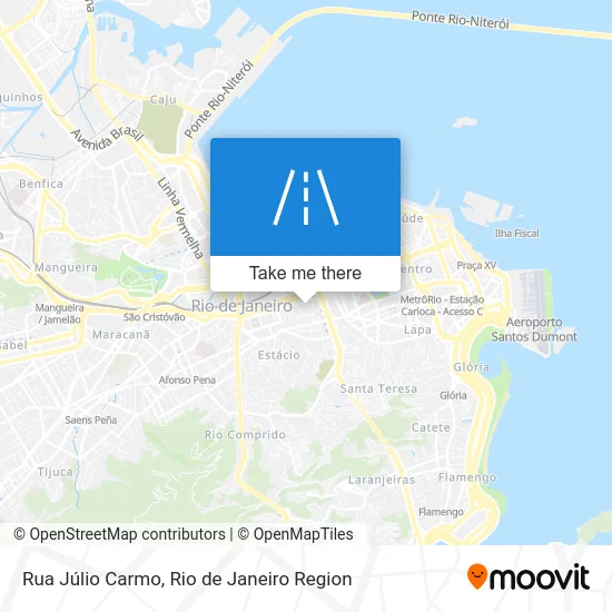 Rua Júlio Carmo map