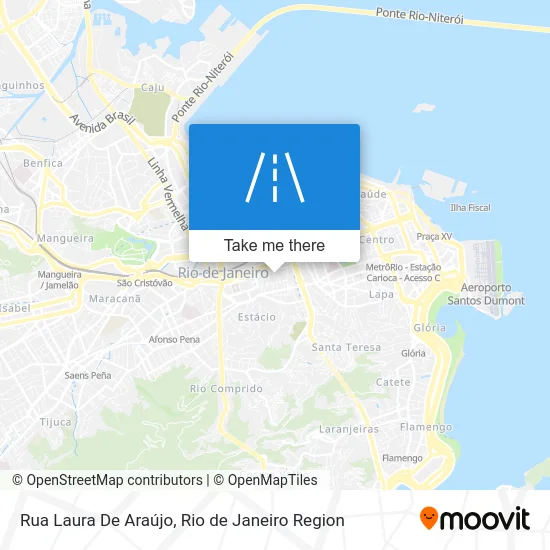 Rua Laura De Araújo map