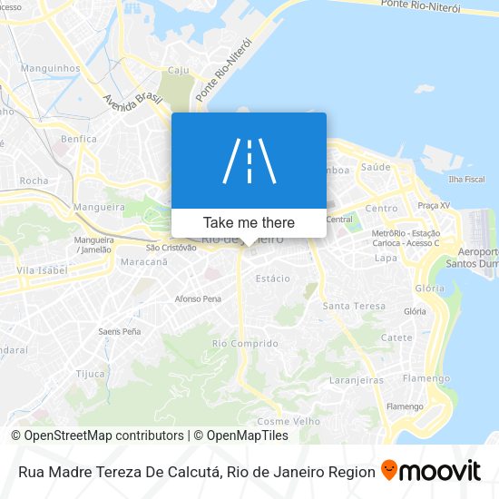 Rua Madre Tereza De Calcutá map