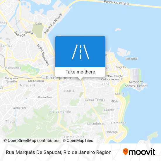Rua Marquês De Sapucaí map