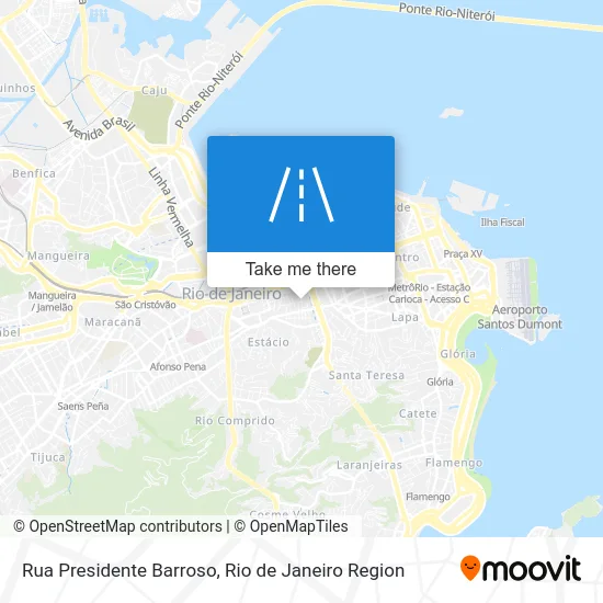 Rua Presidente Barroso map