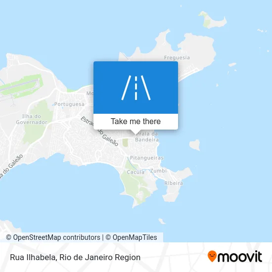 Rua Ilhabela map