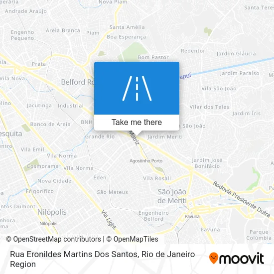 Rua Eronildes Martins Dos Santos map