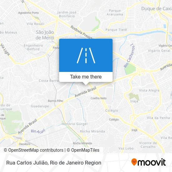Rua Carlos Julião map