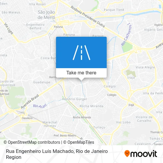 Rua Engenheiro Luís Machado map