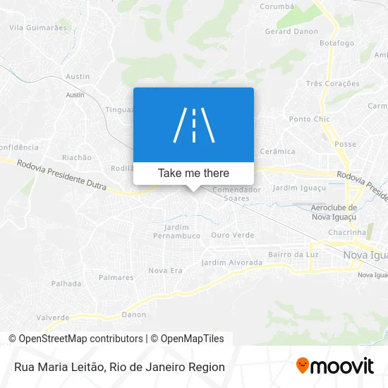 Rua Maria Leitão map