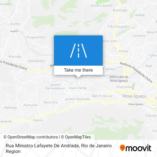 Rua Ministro Lafayete De Andrade map