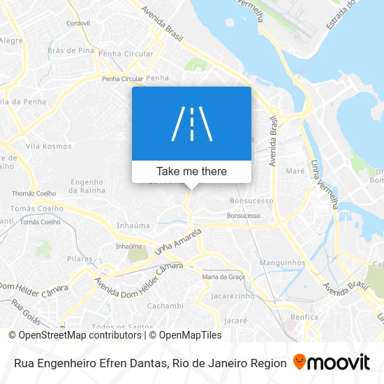 Rua Engenheiro Efren Dantas map
