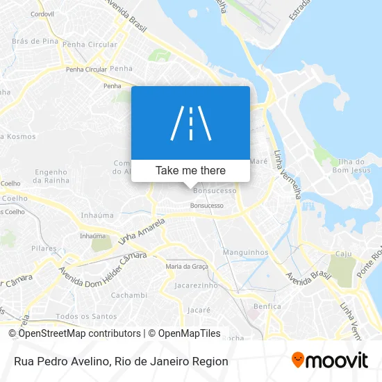 Rua Pedro Avelino map
