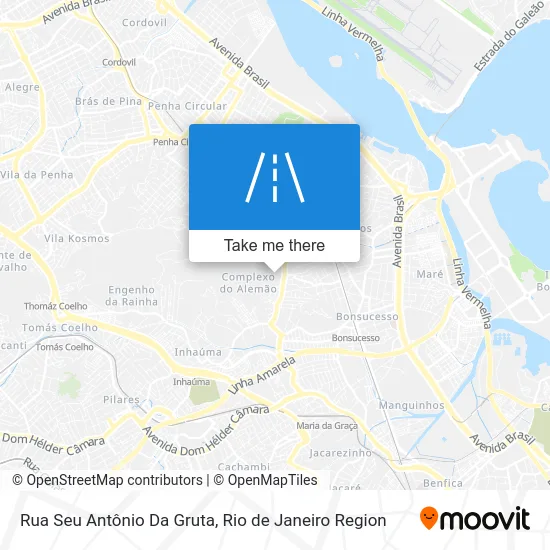 Rua Seu Antônio Da Gruta map