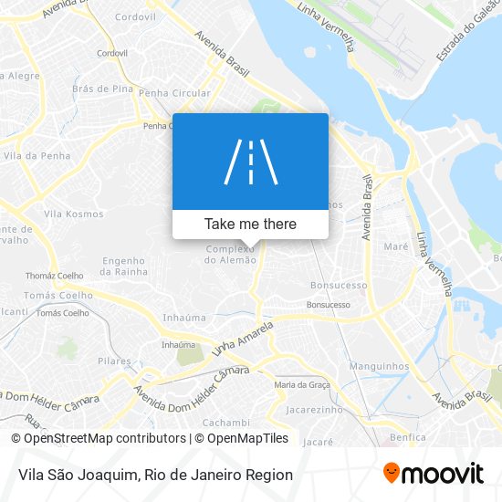 Mapa Vila São Joaquim