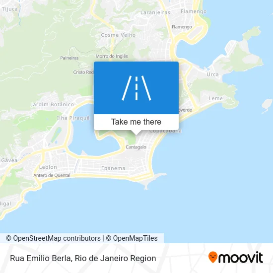 Rua Emilio Berla map