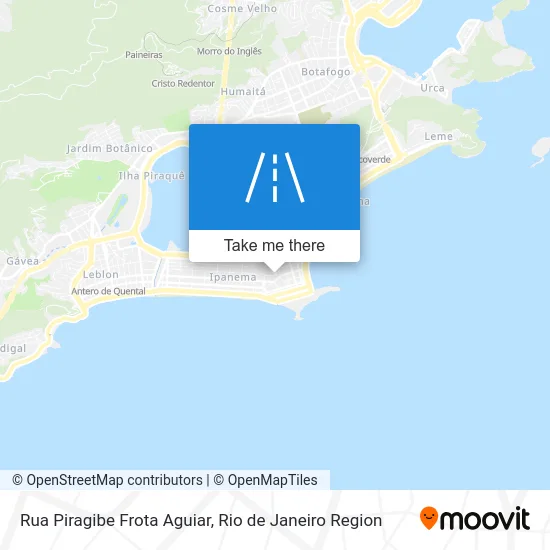 Rua Piragibe Frota Aguiar map