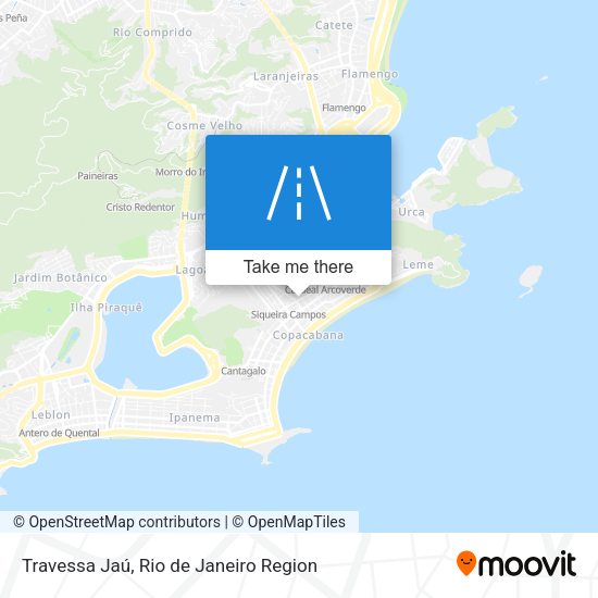 Travessa Jaú map