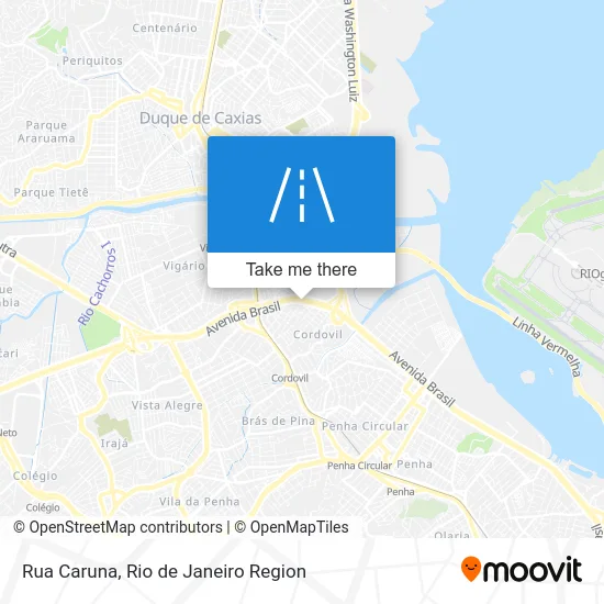 Rua Caruna map