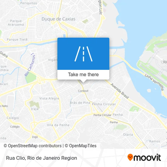 Rua Clio map
