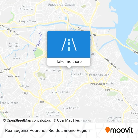 Rua Eugenia Pourchet map