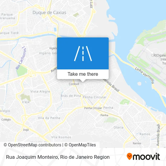 Rua Joaquim Monteiro map