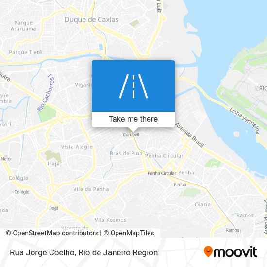 Rua Jorge Coelho map