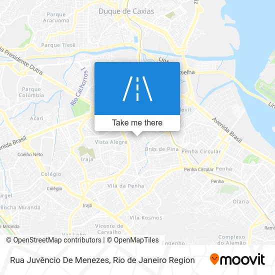 Rua Juvêncio De Menezes map