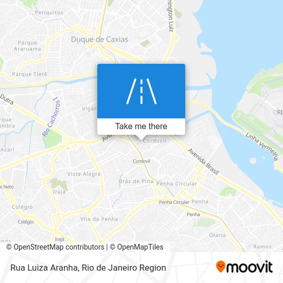Rua Luiza Aranha map