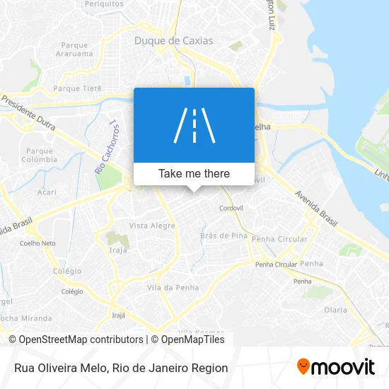 Rua Oliveira Melo map