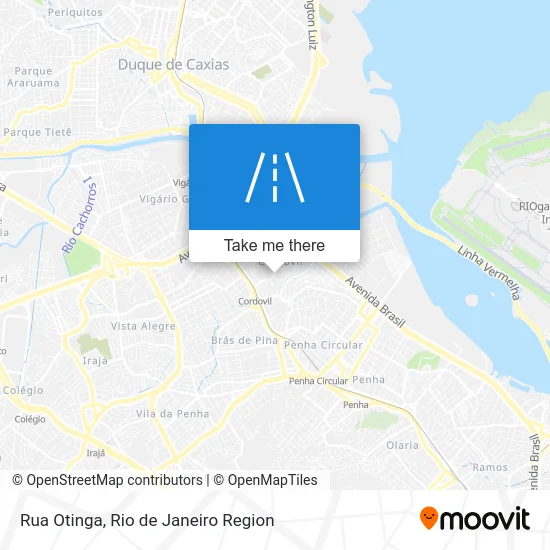 Rua Otinga map