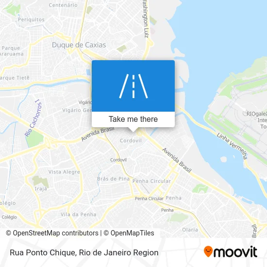 Rua Ponto Chique map