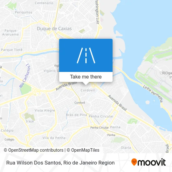 Rua Wilson Dos Santos map