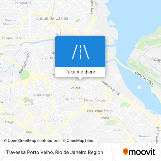 Travessa Porto Velho map