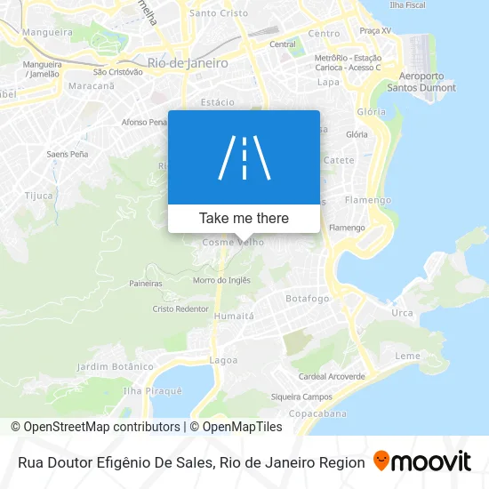 Rua Doutor Efigênio De Sales map