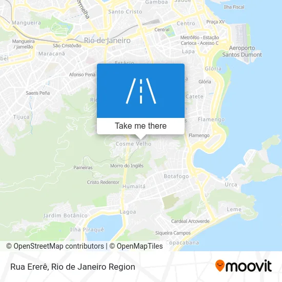 Rua Ererê map