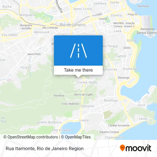 Rua Itamonte map
