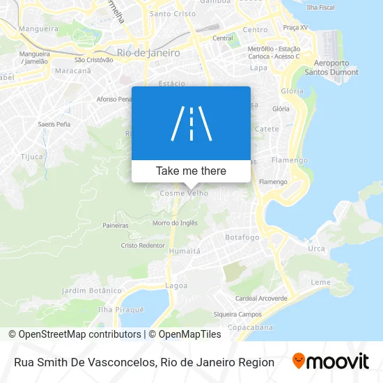 Rua Smith De Vasconcelos map
