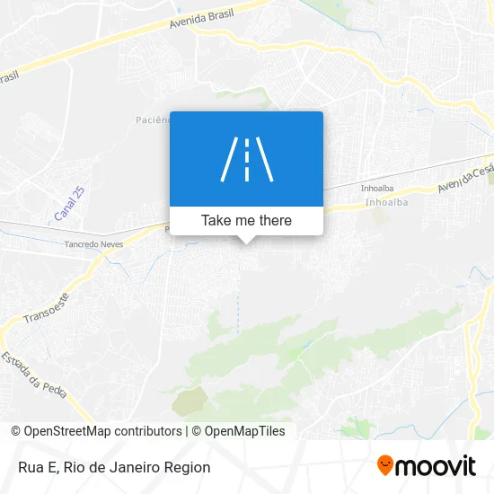 Rua E map