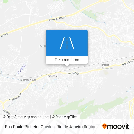 Rua Paulo Pinheiro Guedes map